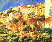Terrace in Cagnes, Pierre Renoir